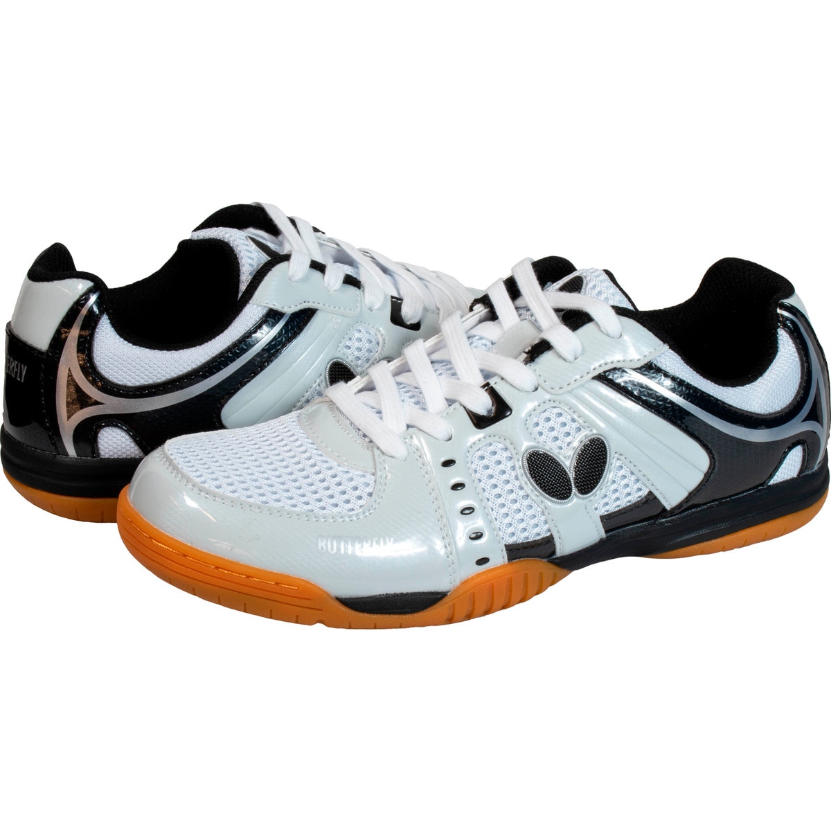 Lezoline Unizes Shoes: View of both Black shoes